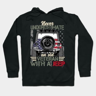 Jeep Veteran Grandpa Hoodie